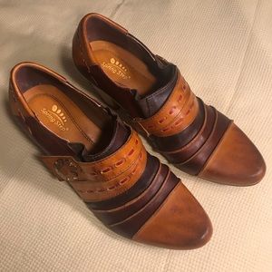 L’Atiste Spring Step booties, women , size 8, leather